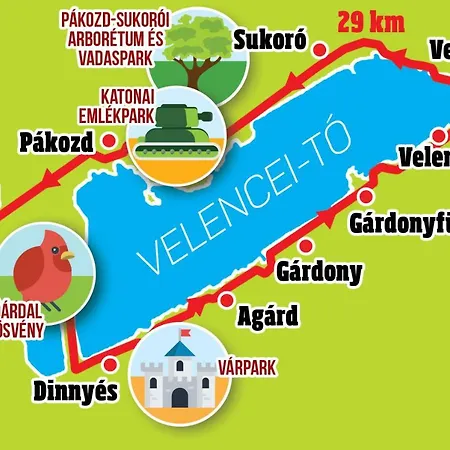 Case de vacanță 101 Agard,toeroek Balint Utca 101 Gárdony